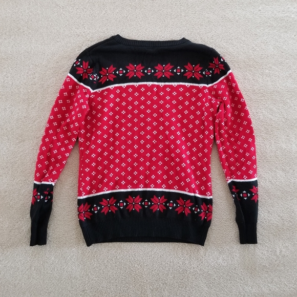 Chicago Bulls Christmas Holiday Winter Sweater Size M - Picture 2 of 10